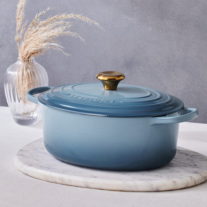 Le Creuset Signature Bräter oval 4,1 l, Chambray Le Creuset