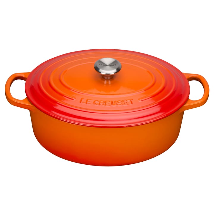 Le Creuset Signature Bräter oval 4,1 l - Ofenrot - Le Creuset