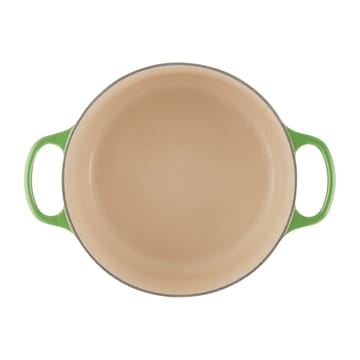 Le Creuset Signature Bräter rund 4,2 l - Bamboo Green - Le Creuset