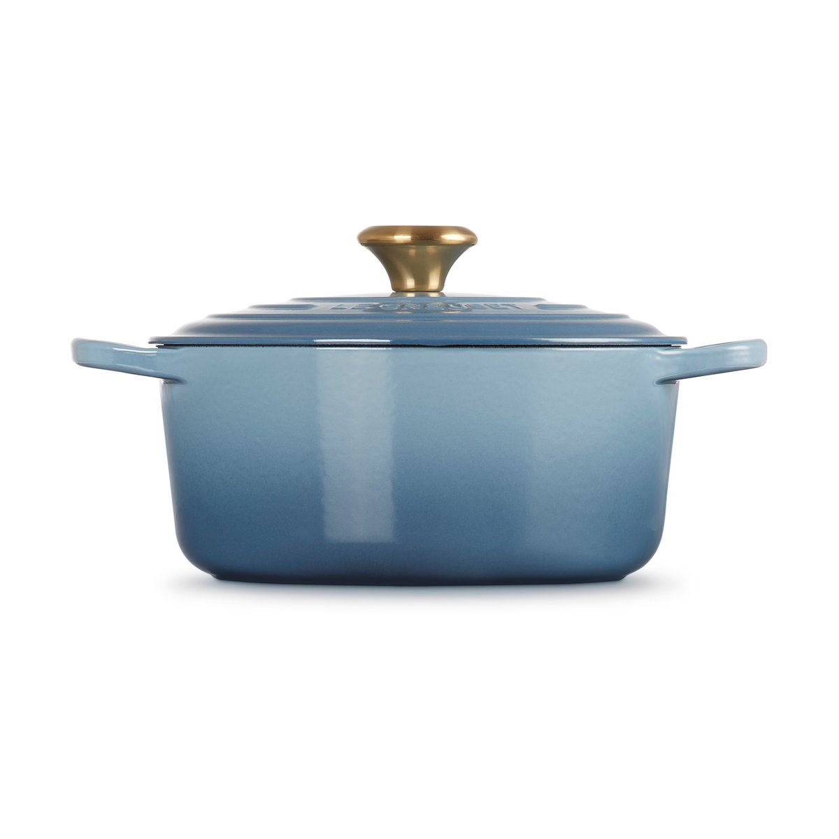 Le Creuset Le Creuset Signature Bräter rund 4,2 l Chambray