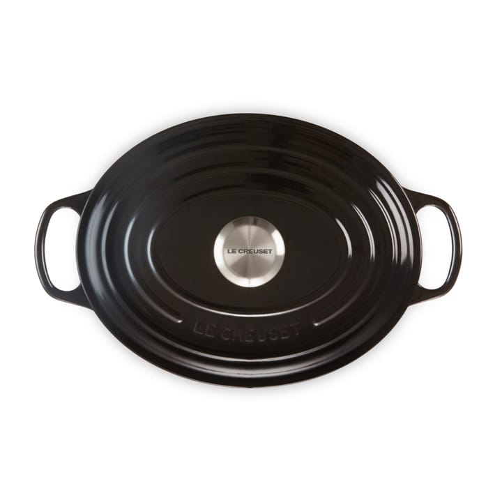 Le Creuset Signature ovaler Topf 6,3 l, Black Le Creuset