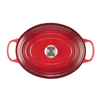 Le Creuset Signature ovaler Topf 6,3 l - Cerise - Le Creuset