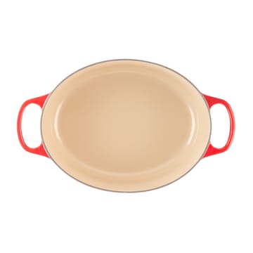 Le Creuset Signature ovaler Topf 6,3 l - Cerise - Le Creuset