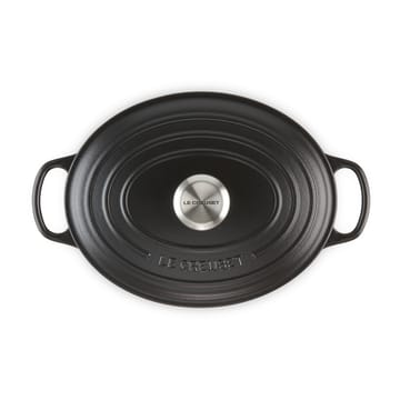 Le Creuset Signature ovaler Topf 6,3 l - Matte black - Le Creuset