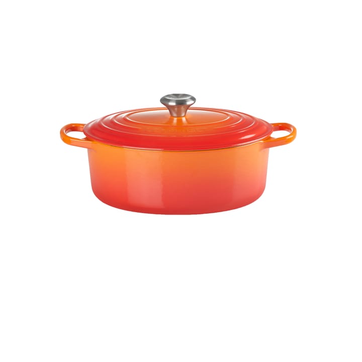 Le Creuset Signature ovaler Topf 6,3 l - Volcanic - Le Creuset