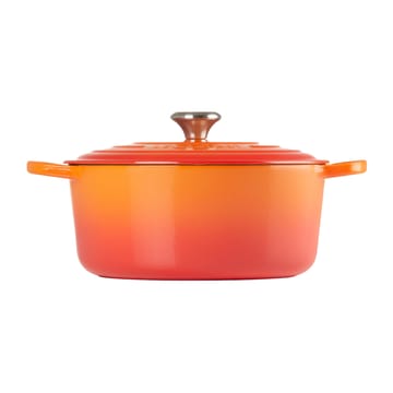 Le Creuset Signature ovaler Topf 6,3 l - Volcanic - Le Creuset