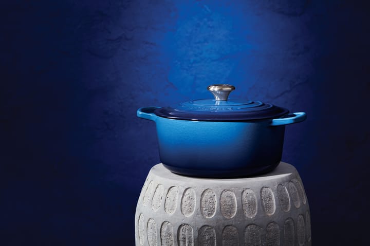 Le Creuset Signature runder Topf 6,7 l, Azure blue Le Creuset