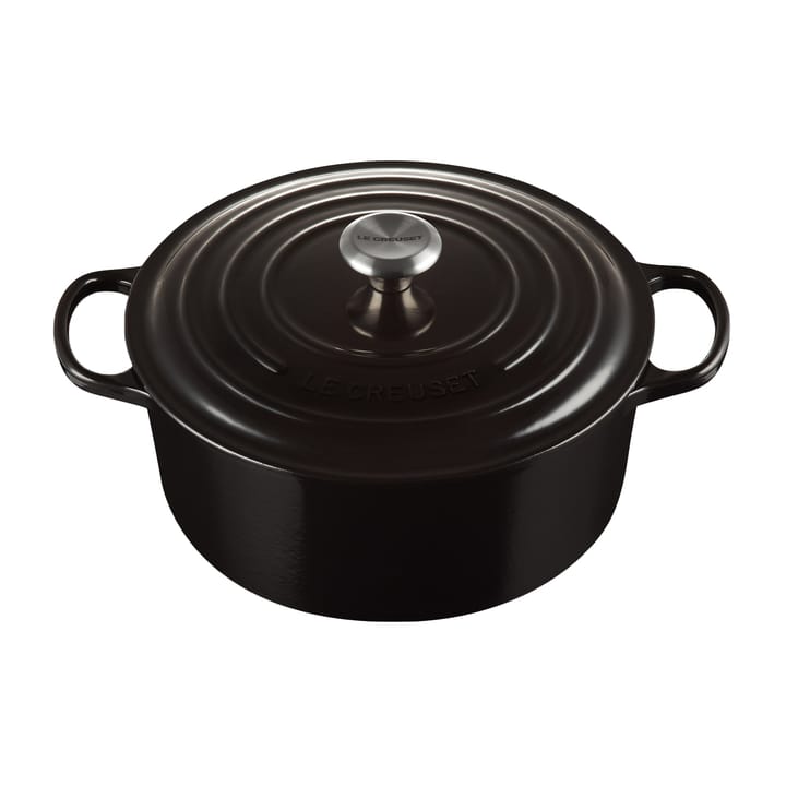 Le Creuset Signature runder Topf 6,7 l - Black - Le Creuset