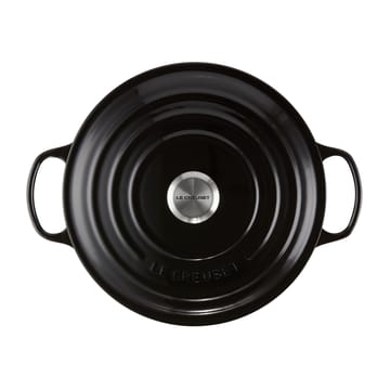 Le Creuset Signature runder Topf 6,7 l - Black - Le Creuset