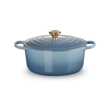 Le Creuset Signature runder Topf 6,7 l - Chambray - Le Creuset