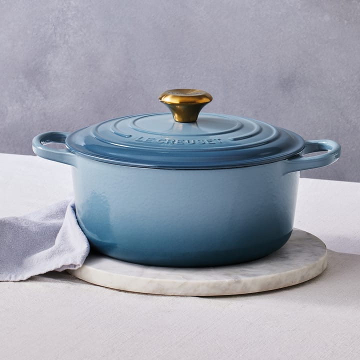 Le Creuset Signature runder Topf 6,7 l - Chambray - Le Creuset