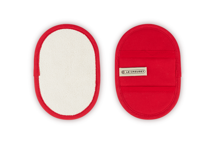 Le Creuset Topflappen 2er-Pack 18x12 cm - Cerise - Le Creuset