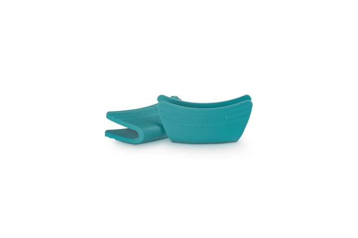 Le Creuset Topflappen 2er-Pack Silikon 12x6 cm - Caribbean - Le Creuset