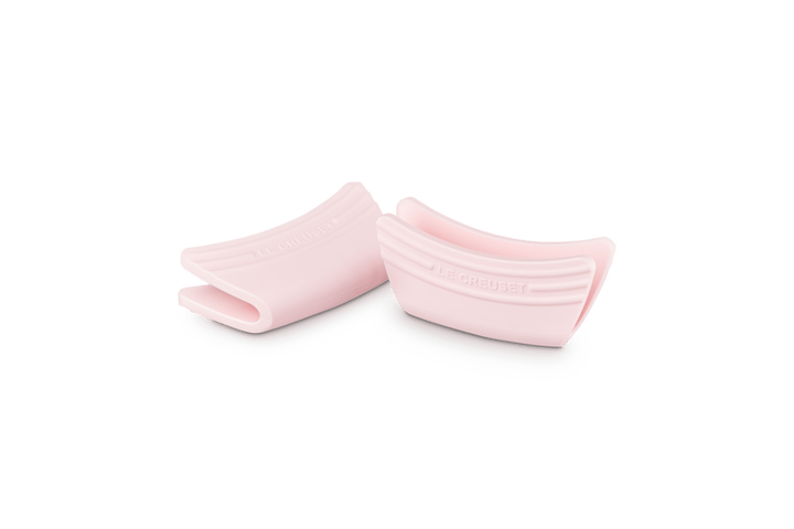 Le Creuset Topflappen 2er-Pack Silikon 12x6 cm - Muschelrosa - Le Creuset