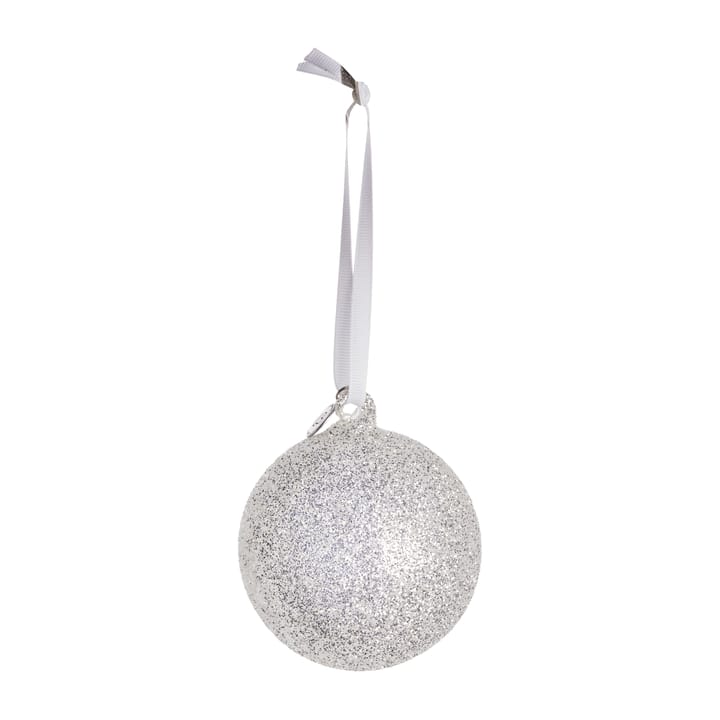 Glitteria Weihnachtskugel Ø10cm - Silver - Lene Bjerre