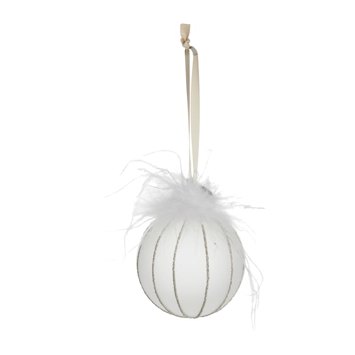 Norilia Weihnachtskugel Ø9cm - White - Lene Bjerre