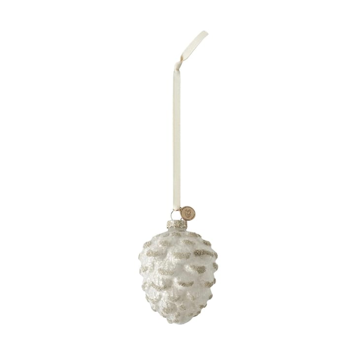 Norille Weihnachtsanhänger Zapfen 10 cm - Off white - Lene Bjerre