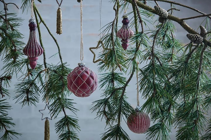 Norille Weihnachtskugel Ø11 cm - Granatapfel, gerillt - Lene Bjerre