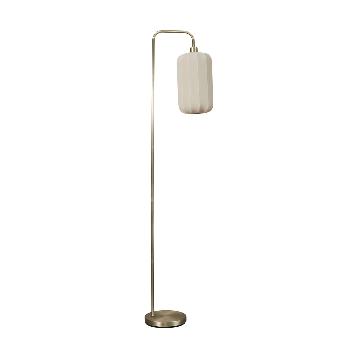 Lene Bjerre Sashie Stehleuchte 160 cm Linen-Light Gold