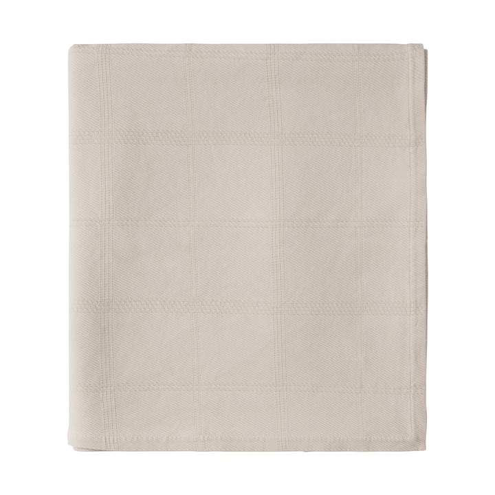 Checked Jacquard Überwurf 160x240 cm, Light beige Lexington