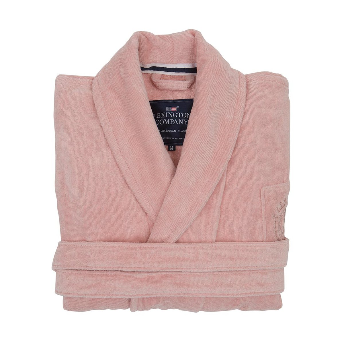 Lexington Hotel Velour Morgenmantel XS Pink