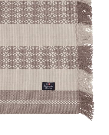 Jacquard Striped Tischset 40x50 cm - Beige - Lexington