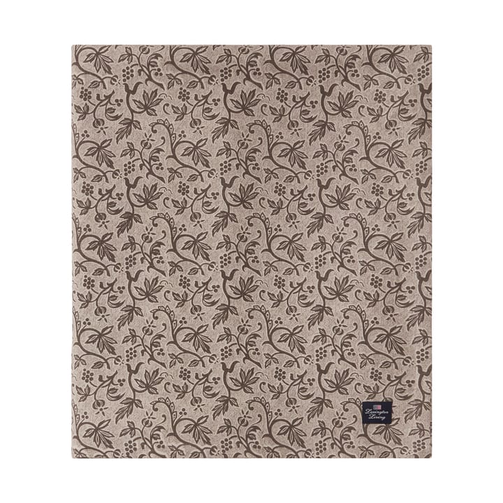 Printed Recycled Cotton Tischtuch 150x250 cm - Light beige - Lexington