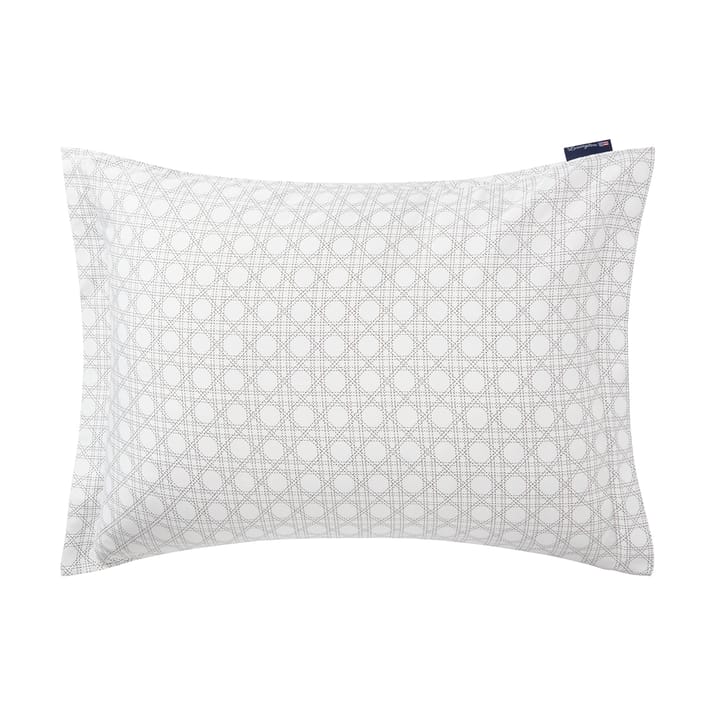 Rattan Printed Kissenbezug 50x60 cm, White Lexington