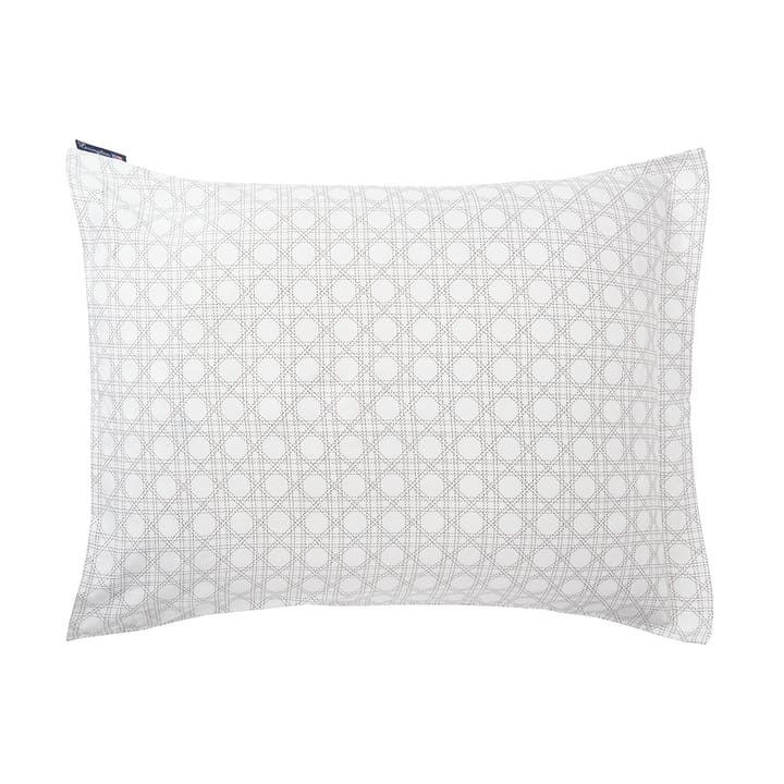 Rattan Printed Kissenbezug 50x60 cm, White Lexington