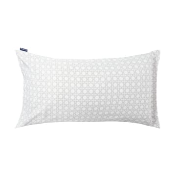 Rattan Printed Kissenbezug 50x90 cm - White - Lexington