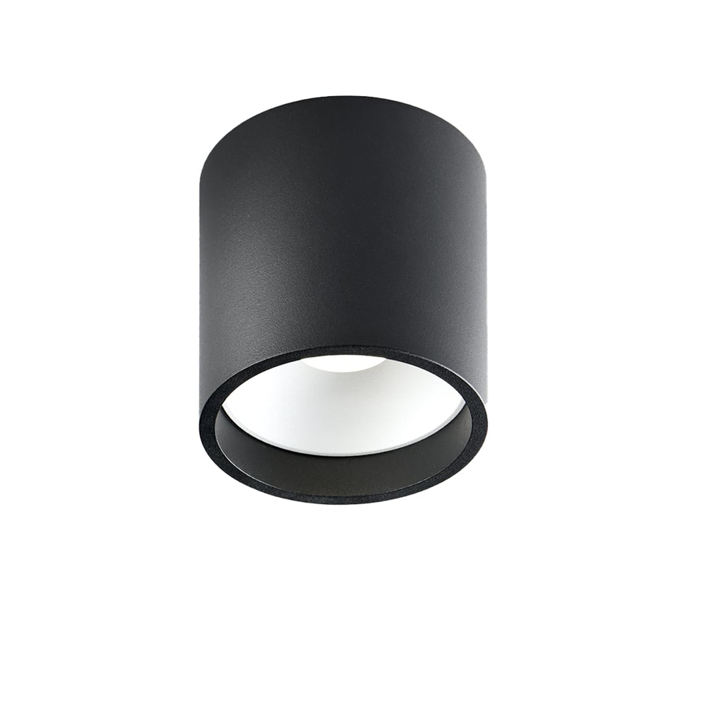 Light-Point Solo Round spotlight Black/white, 3000 kelvin