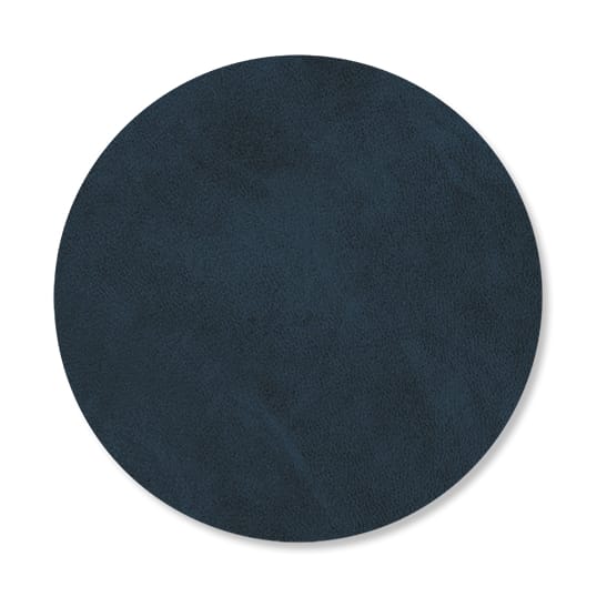 Nupo Glasuntersetzer circle doppelseitig 1 St., Midnight blue-petrol LIND DNA