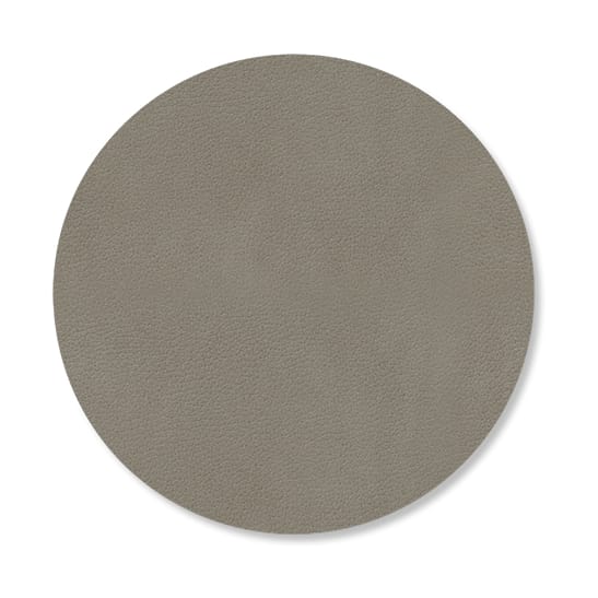 Nupo Glasuntersetzer circle - Flint grey - LIND DNA