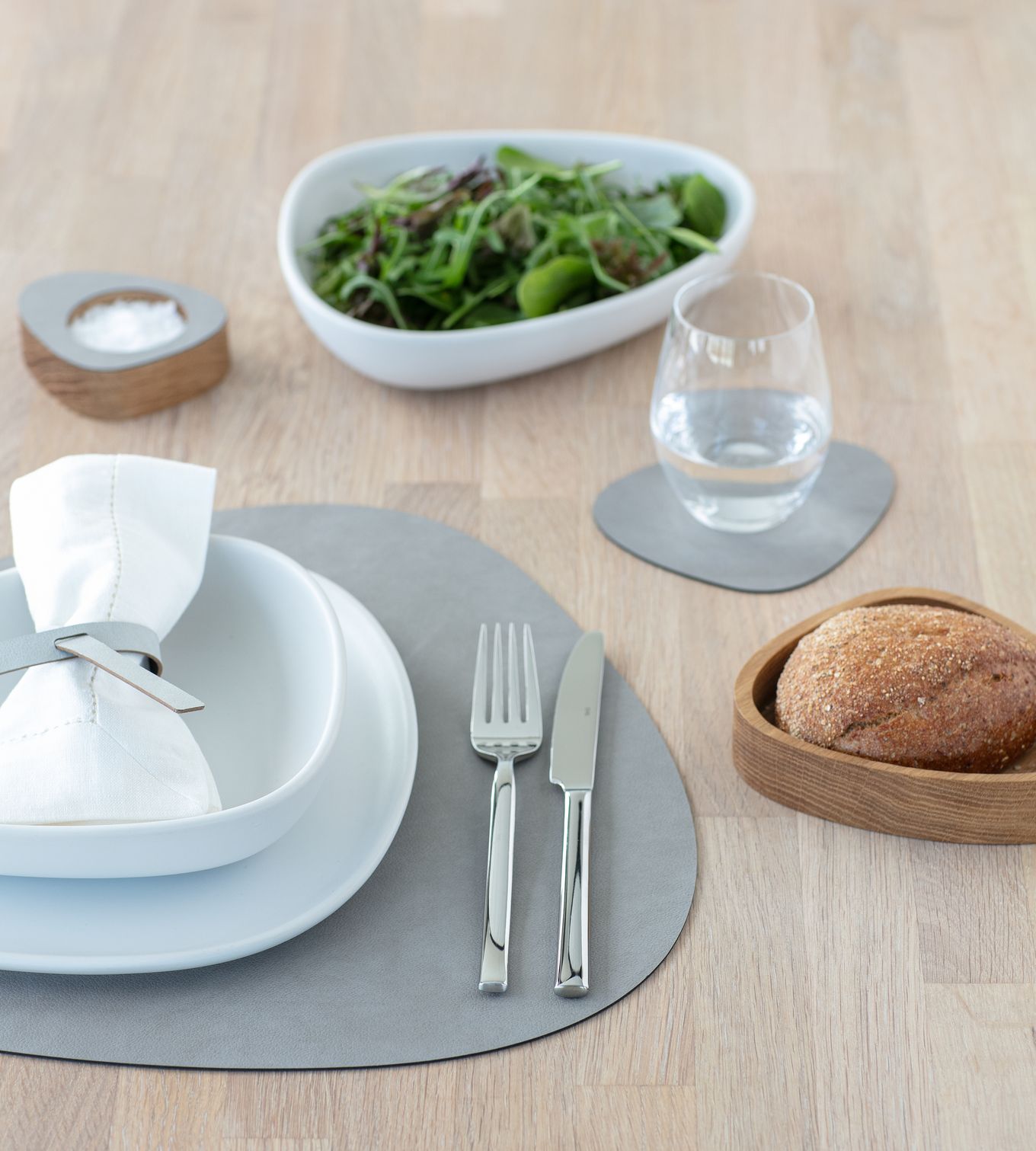 Linddna Nupo placemat reversible curve L 1 pc.