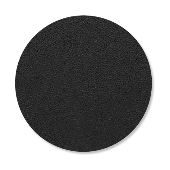 Serene Glasuntersetzer circle Ø10cm - Black - LIND DNA