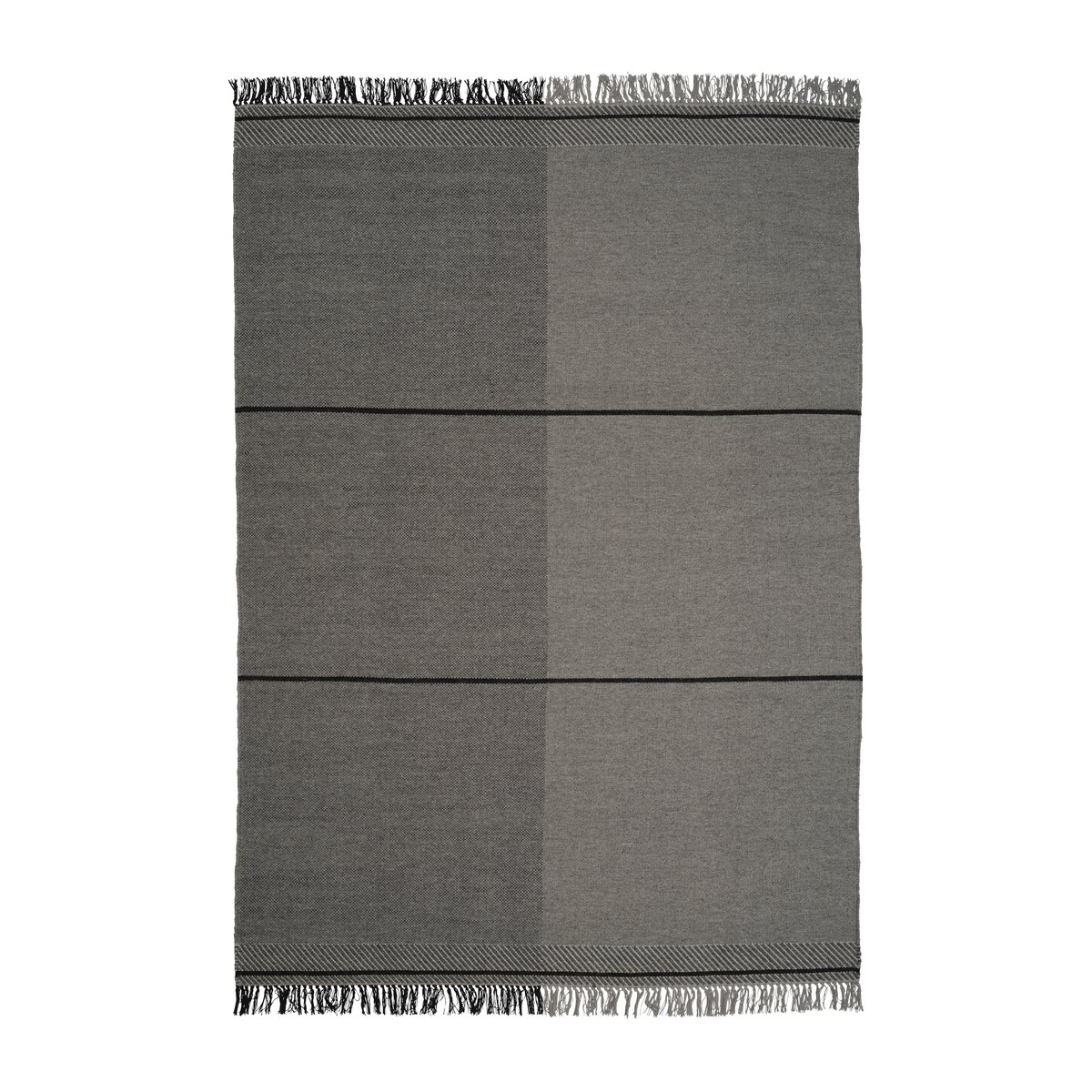 Linie Design Mindful Soul Wollteppich 200 x 300cm Stone-grey