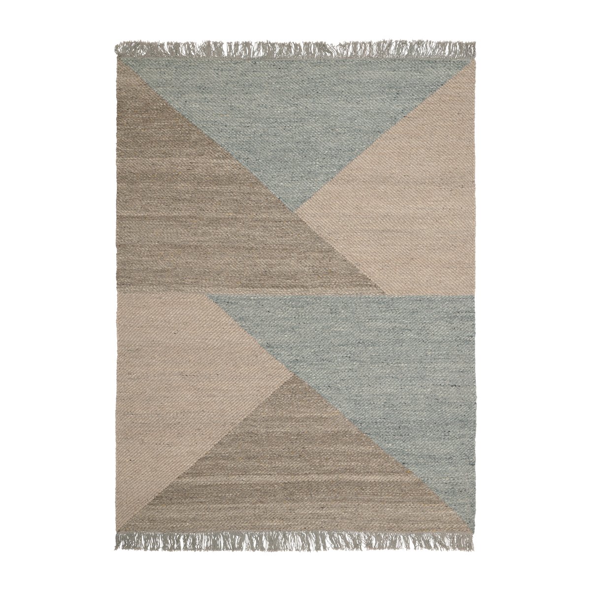 Linie Design Skuld Wollteppich Beige, 200 x 300cm