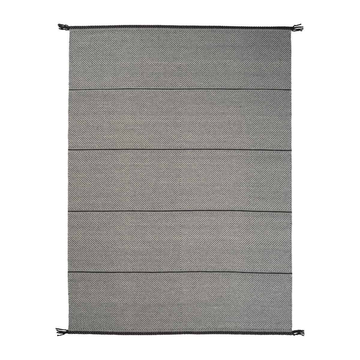 Linie Design Vision Walk Wollteppich 170 x 240cm Stone-grey