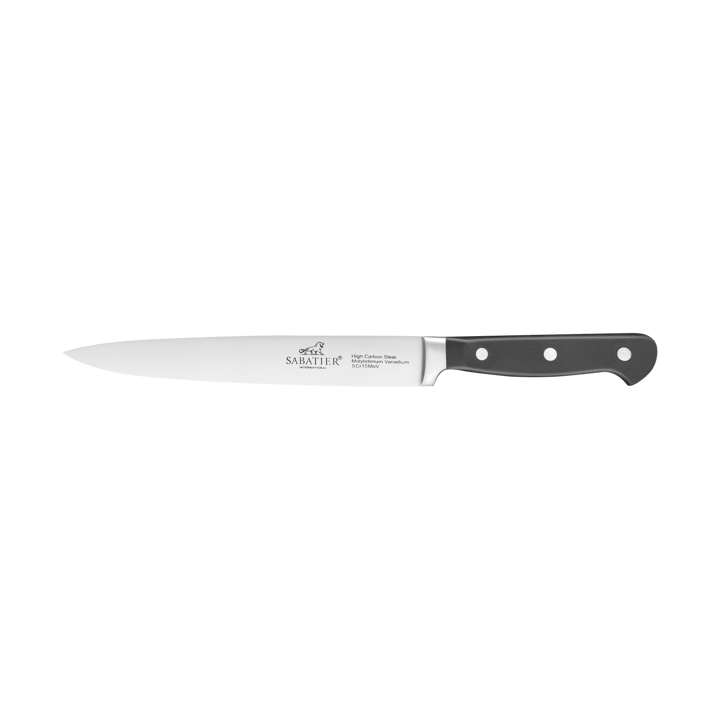 Pluton Tranchiermesser 20 cm - Stahl-schwarz - Lion Sabatier