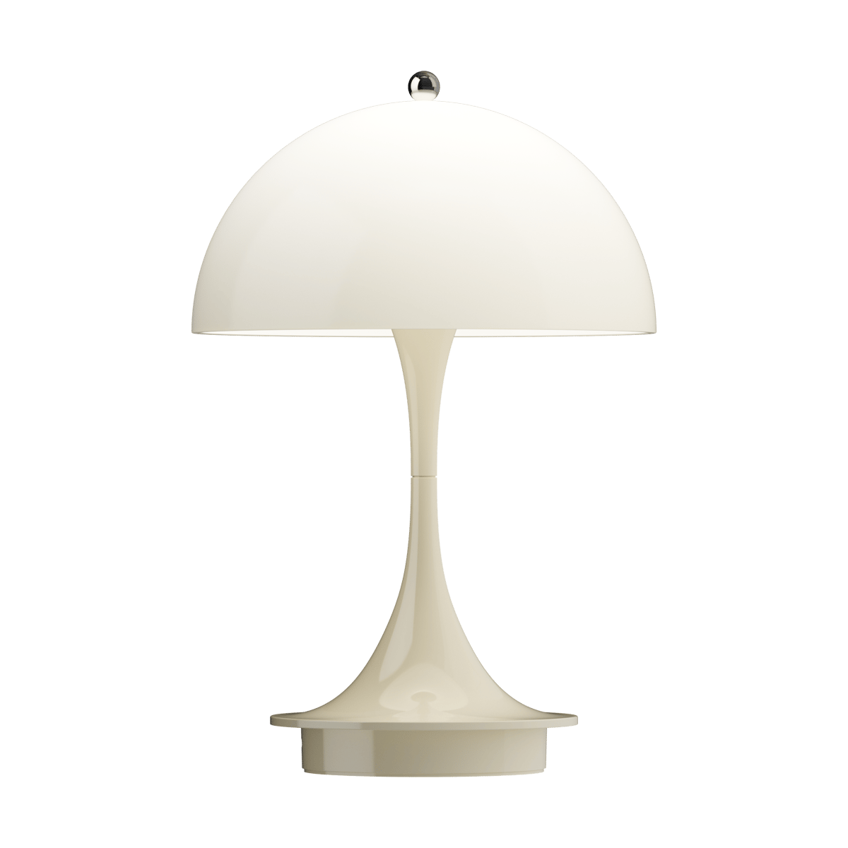 Louis Poulsen Panthella 160 Portable v3 Tischleuchte Opal beige