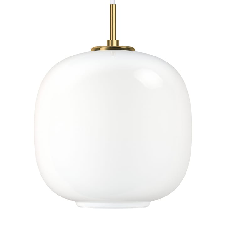 VL45 Radiohus Pendelleuchte Ø25cm - Brass-white opal glass - Louis Poulsen