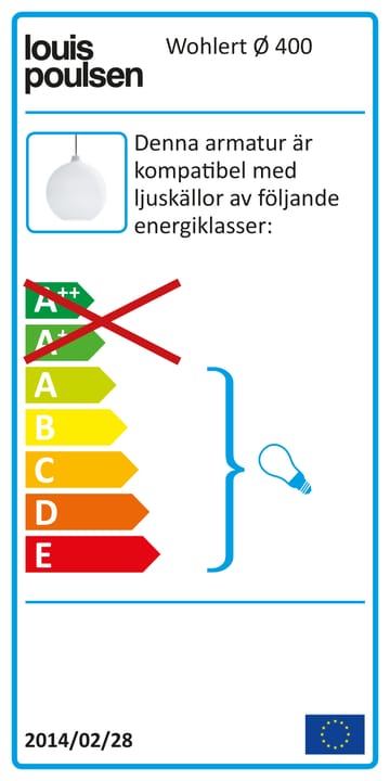 Wohlert Pendelleuchte Ø40cm - Opalglas weiß - Louis Poulsen