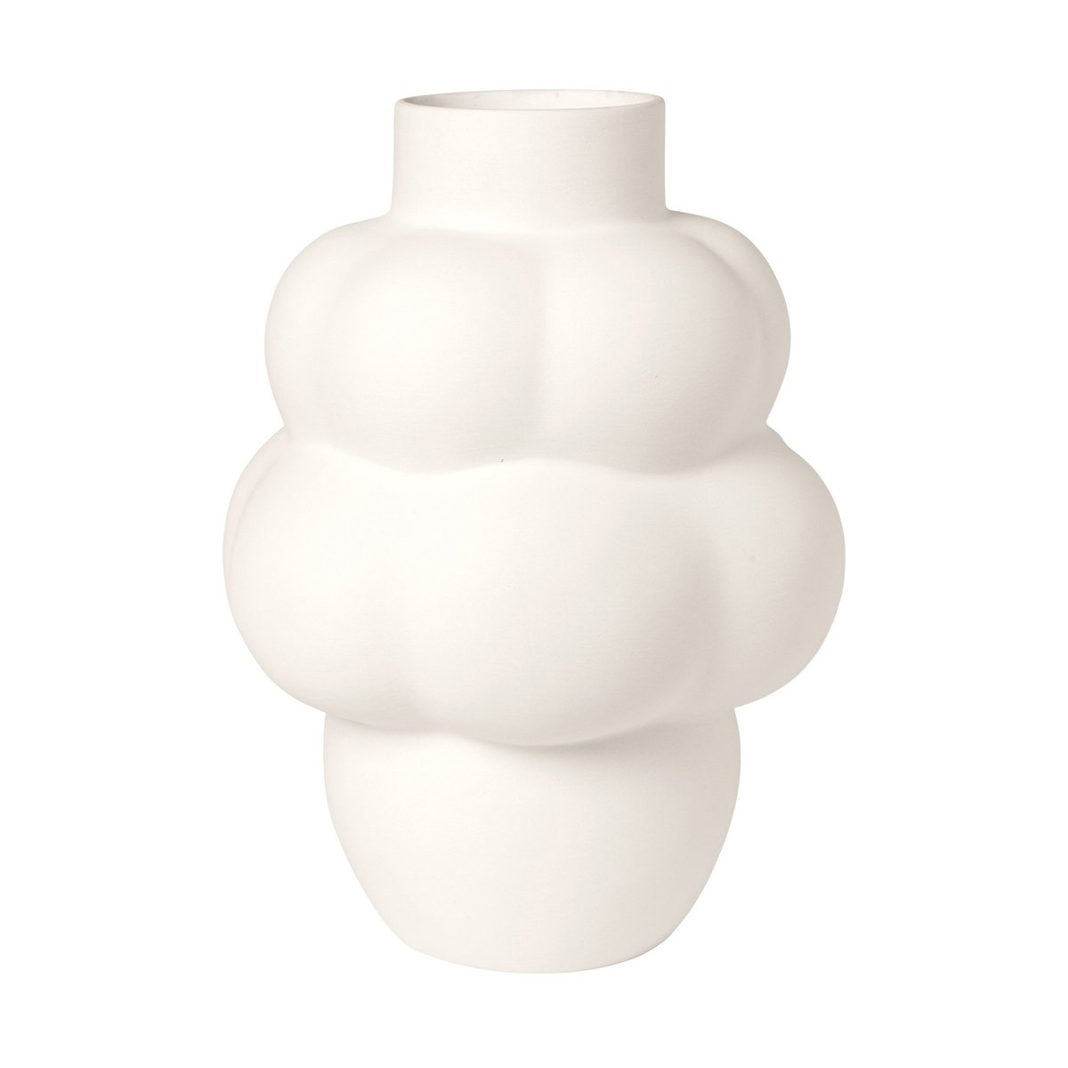 Louise Roe Balloon 04 Keramikvase Raw White