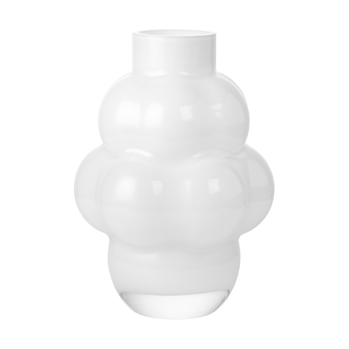 Louise Roe Balloon Vase 04 32cm Opal White