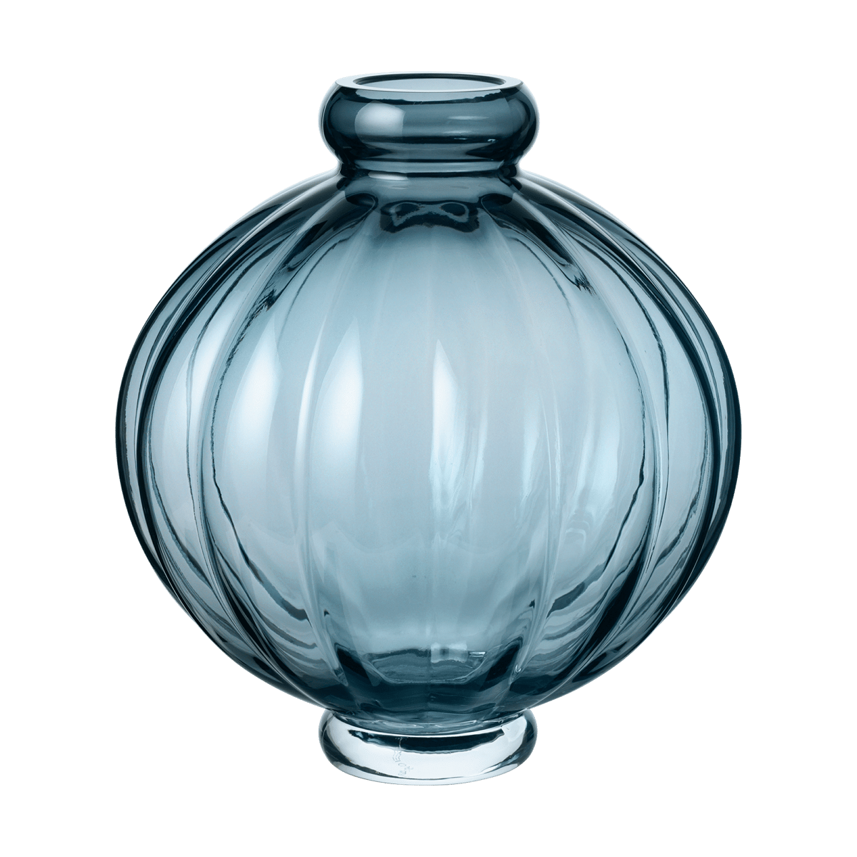 Louise Roe Balloon Vase 25cm Blue