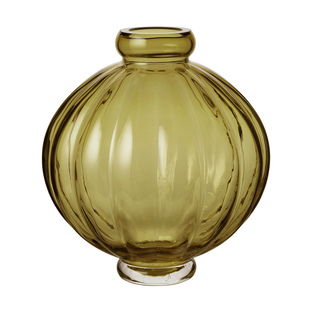 Louise Roe Balloon Vase 25cm Olive