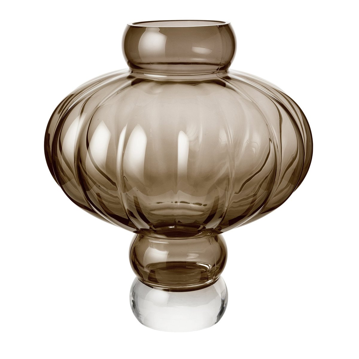 Louise Roe Balloon Vase 40cm Smoke