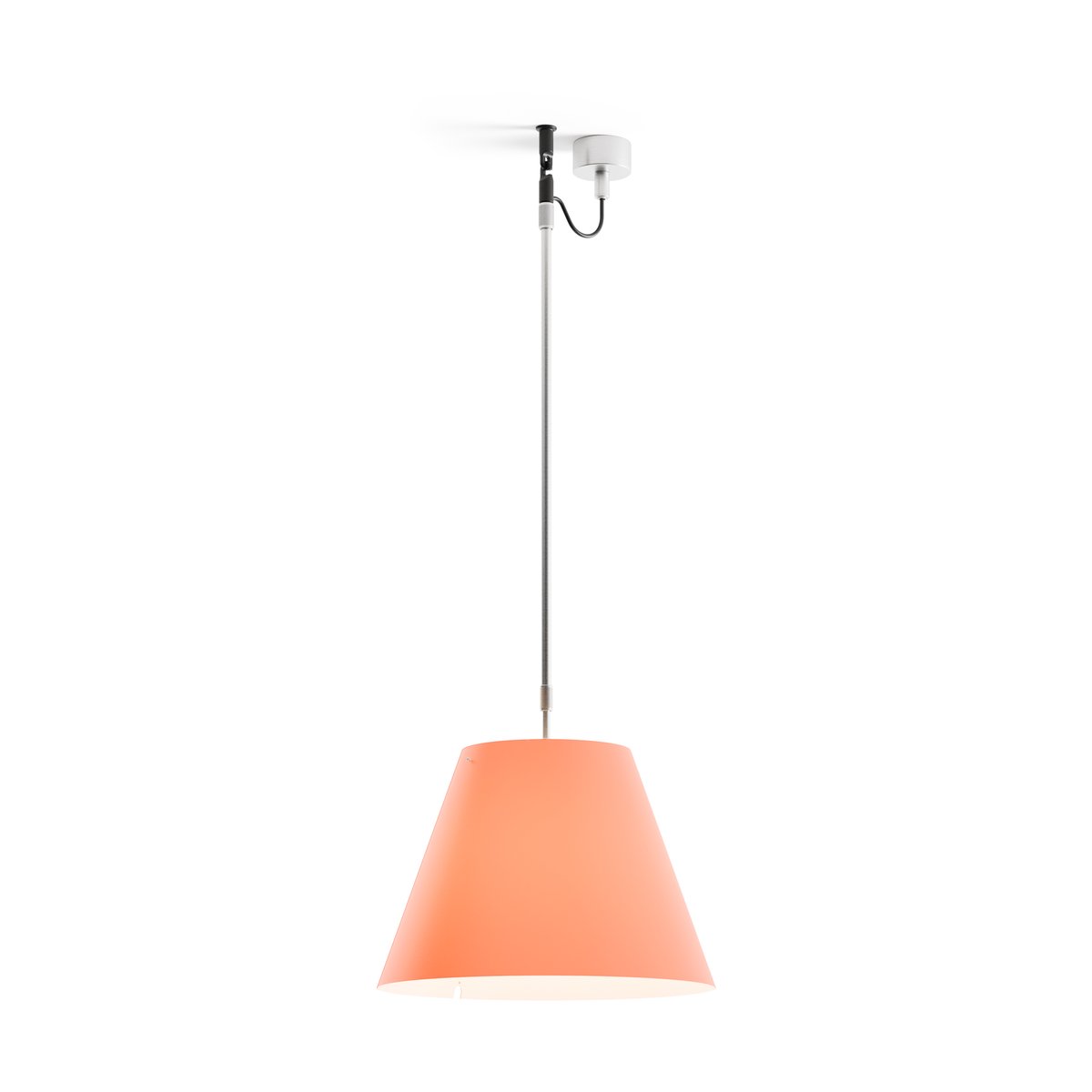 Luceplan Costanza D13 s Pendelleuchte Edgy pink