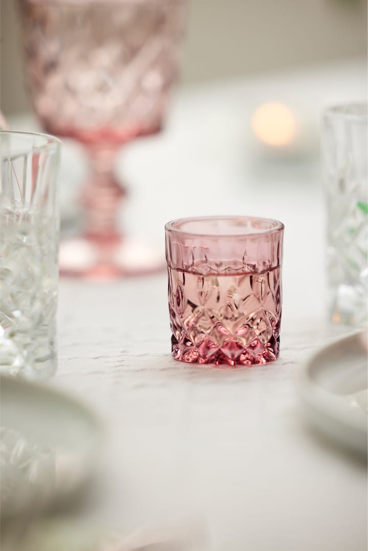 Sorrento Schnapsglas 4 cl 4er-Pack, Pink Lyngby Glas