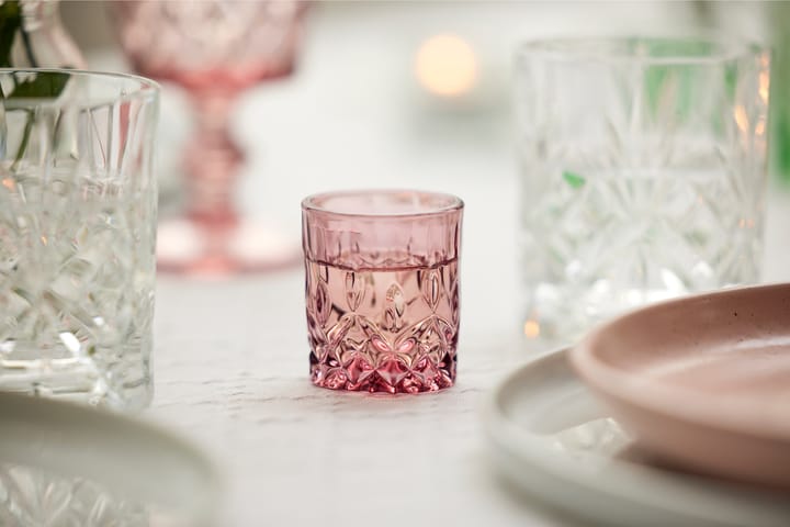 Sorrento Schnapsglas 4 cl 4er-Pack, Pink Lyngby Glas